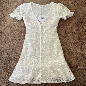 PRINCESS POLLY- WHITE DRESS